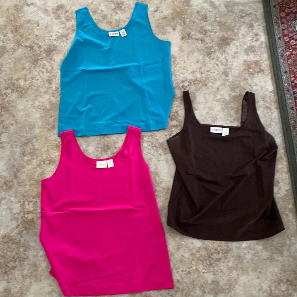 Set of 3 chicos tanks